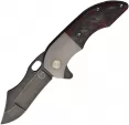 Red Horse Knife Works War Pig Framelock RedCF - RH035
