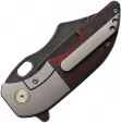 Red Horse Knife Works War Pig Framelock RedCF RH035