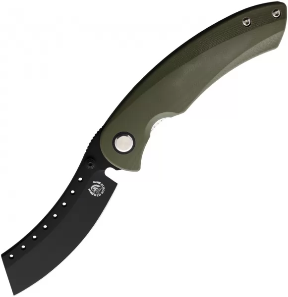 Red Horse Knife Works Hell Razor Linerlock OD RH07