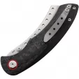 Red Horse Knife Works Hell Razor Linerlock Twill CF RH08