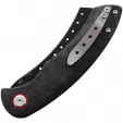 Red Horse Knife Works Hell Razor Linerlock Blk CF RH09