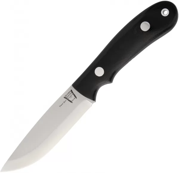 Hyken Knives Bushcrafter Black Canvas RHBSMBC