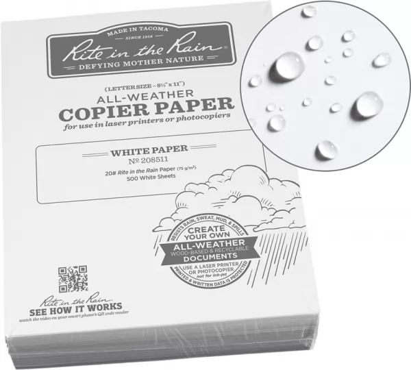 Rite in the Rain Copier Paper White 500 Sheets RITR208511