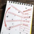 Rite in the Rain All-Weather Pen Refill Red RITR57R