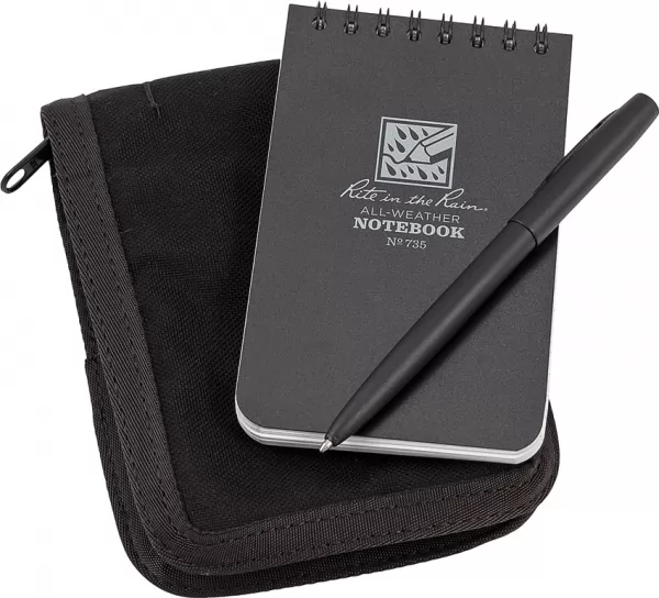 Rite in the Rain Kit Black Book-Cover RITR735BKIT