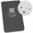 Rite in the Rain Top Spiral Notebook 3x5 Gray RITR835