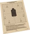Rite in the Rain 25m Zeroing Target Sheets 100 - RITR9125