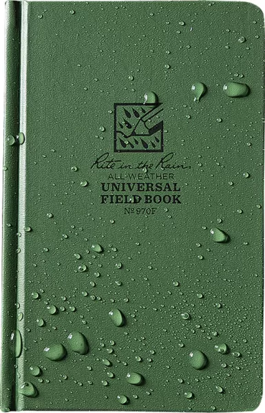 Rite in the Rain Field Bound Book Green RITR970F