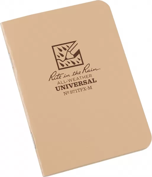 Rite in the Rain Mini Stapled Notebook 3 pack RITR971TFXM