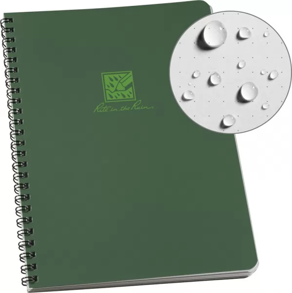 Rite in the Rain Large Side Spiral Dot Grid RITR973DGLG