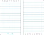 Rite in the Rain Top Spiral Flag Notebook 3x5 RITRFLW35