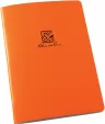 Rite in the Rain Large Stapled Notebook Orange - RITROR71LG