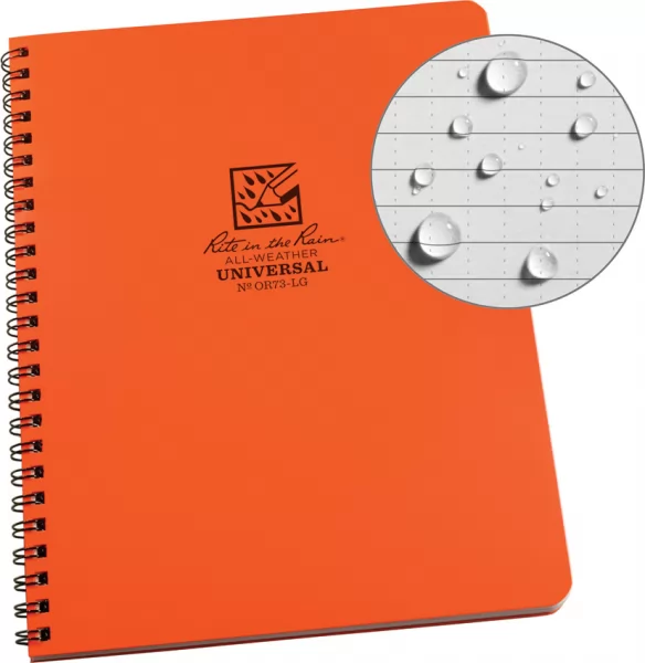 Rite in the Rain Large Side Spiral Notebook RITROR73LG