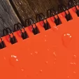 Rite in the Rain Side Spiral Notebook Orange RITROR73