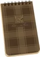 Rite in the Rain Top Spiral Notebook 3x5 Plaid - RITRPL435
