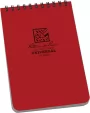 Rite in the Rain Top Spiral Red Notebook 4x6 - RITRRD46