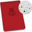 Rite in the Rain Top Spiral Red Notebook 4x6 RITRRD46