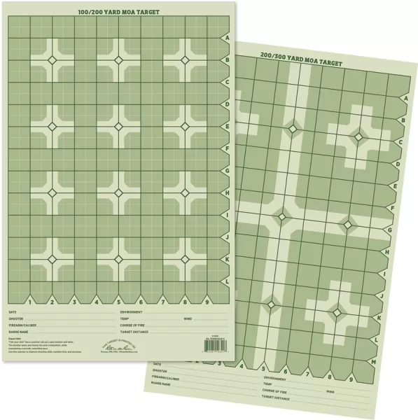 Rite in the Rain Distance Shooting Target Cross RITRTGMOALRC