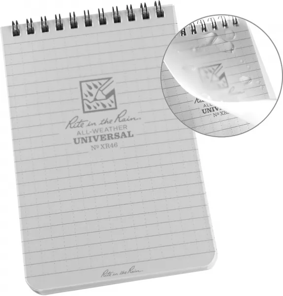 Rite in the Rain Top Spiral Notebook 4x6 RITRXR46