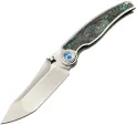 Rike Knife Hunter 1 Linerlock Grn CF - RK0204