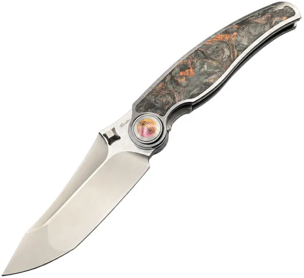 Rike Knife Hunter 1 Linerlock Rust CF RK0205