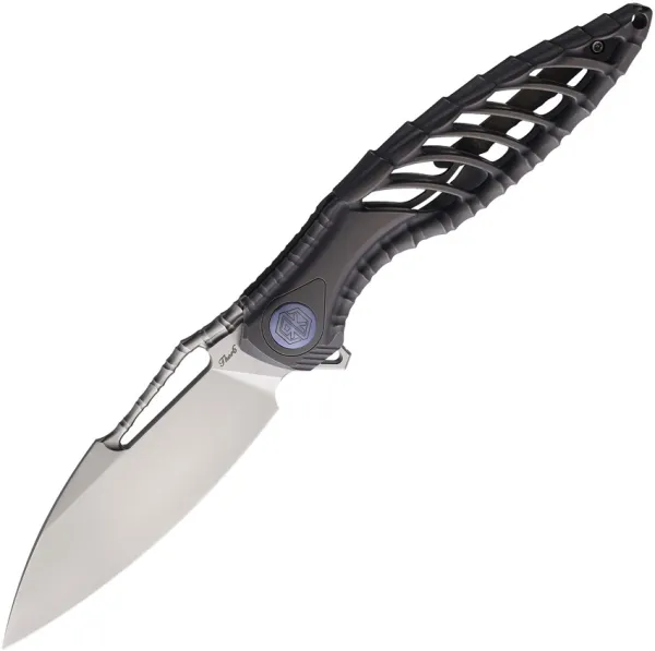 Rike Knife Thor 6 Framelock Gray Ti RK112872