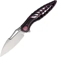 Rike Knife Thor 6 Framelock Purple Ti - RK112873