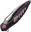 Rike Knife Thor 6 Framelock Purple Ti RK112873