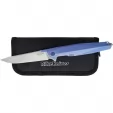 Rike Knife Titanium Framelock Blue RK1707SB
