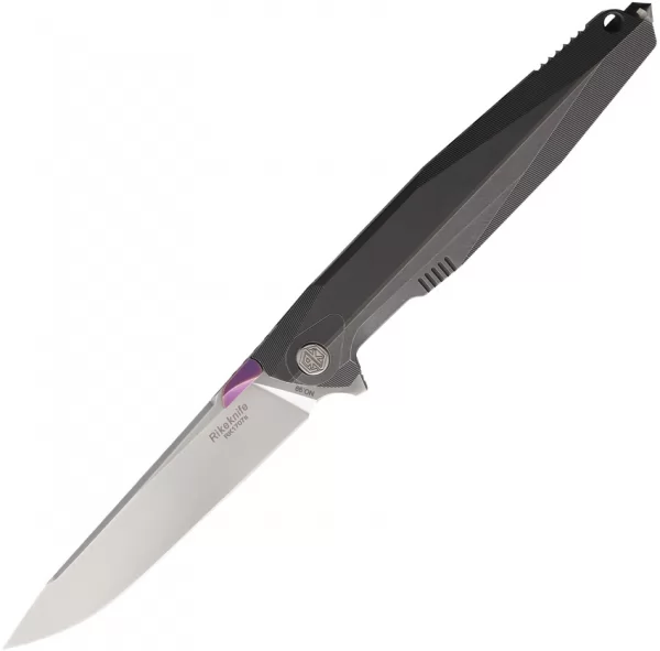 Rike Knife Titanium Framelock Dark Gray RK1707SDG