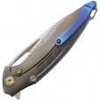Rike Knife 1902 Framelock Damasteel RK1902NCF