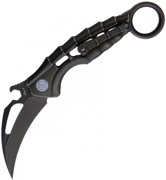 Rike Knife Alien 2 Linerlock Black RKALIEN2B