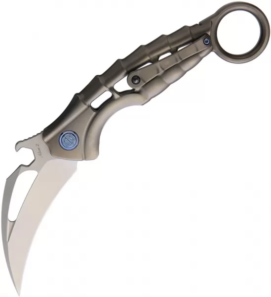 Rike Knife Alien 2 Linerlock Gray RKALIEN2G