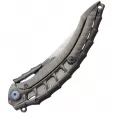 Rike Knife Alien 4 Framelock Combo RKALIENDG