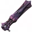Rike Knife Amulet Linerlock Purple RKAMULETBP