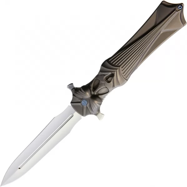 Rike Knife Amulet Linerlock Gray RKAMULETG