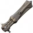 Rike Knife Amulet Linerlock Gray RKAMULETG
