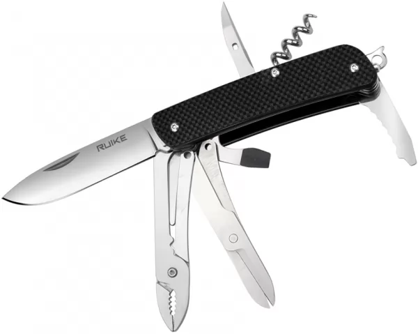 RUIKE M41 Medium Folder Black RKEM41B