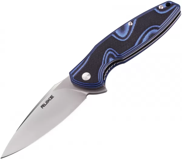 RUIKE Fang P105 Linerlock Blue-Black RKEP105Q