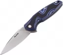 RUIKE Fang P105 Linerlock Blue-Black - RKEP105Q