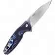 RUIKE Fang P105 Linerlock Blue-Black RKEP105Q