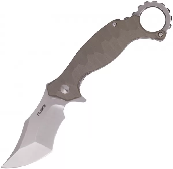 RUIKE P881 Linerlock Sand RKEP881W