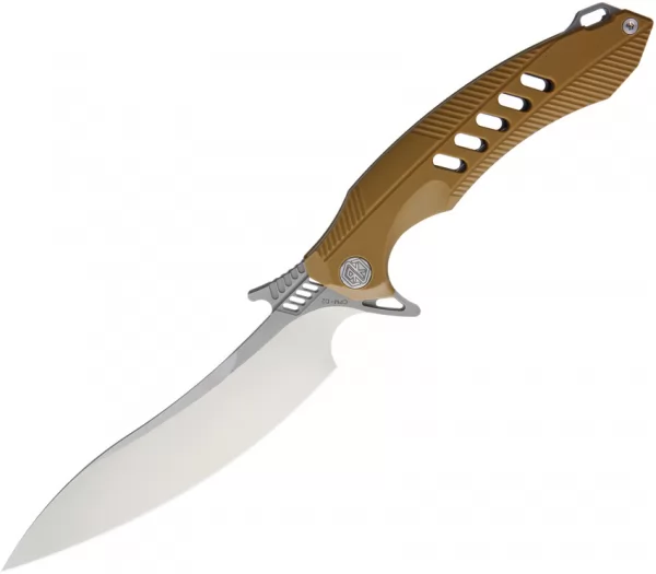 Rike Knife F1 Fixed Blade Tan RKF1T