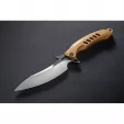 Rike Knife F1 Fixed Blade Tan Dark Gray RKF1TDG