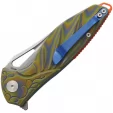 Rike Knife Hummingbird Plus Brown Green RKHBPBG