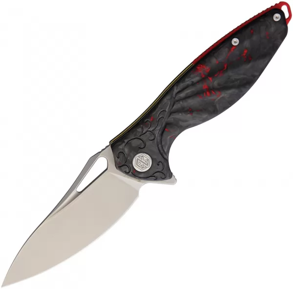 Rike Knife Hummingbird Plus Red CF RKHBPRCF