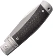 Rike Knife Slip Joint Black Carbon Fiber RKKD01BLKCF