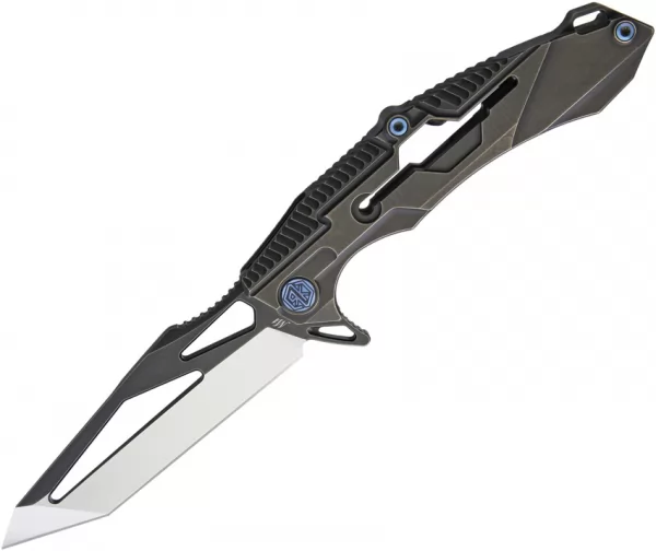 Rike Knife M1 Framelock Blackstonewash RKM1BS