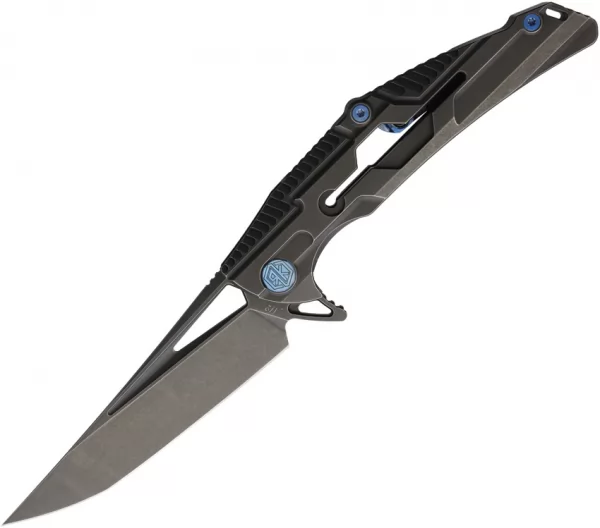 Rike Knife M2 Framelock Dark Gray RKM2DG