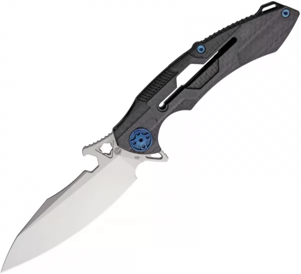Rike Knife M3 Framelock CF Green RKM3CFG